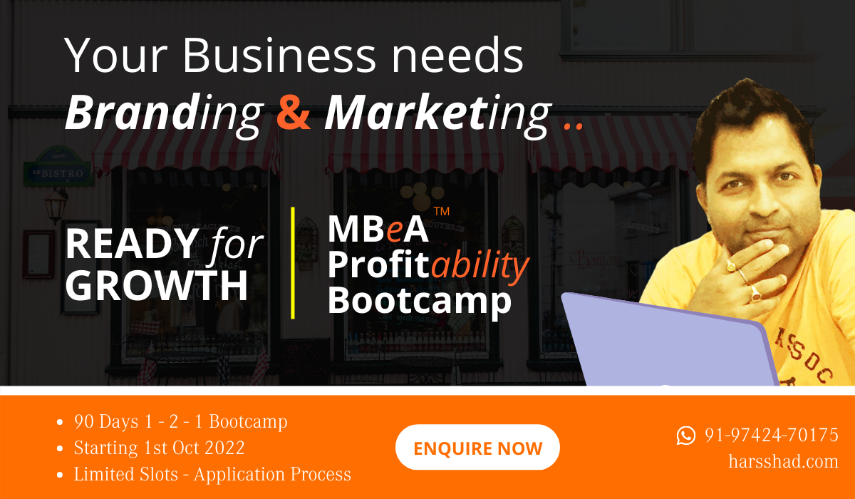 Read more about the article Your Business Need Branding and marketing by harsshad